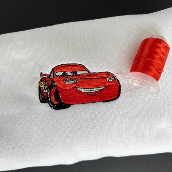 EMBROIDER LIGHTNING MCQUEEN - SWEATSHIRT - Picture 5 of 5